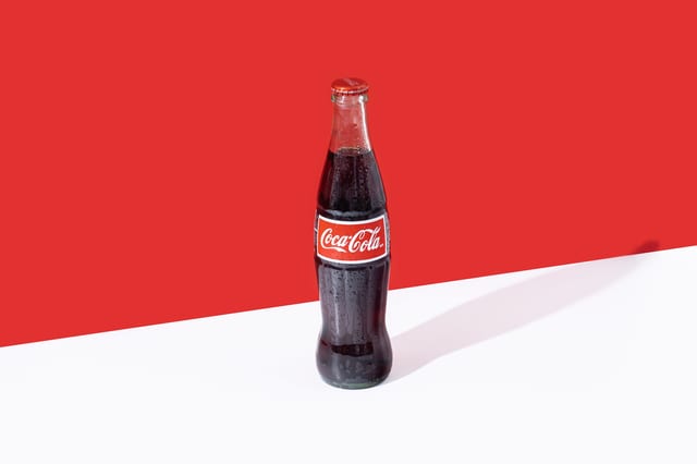Bottled Coke.